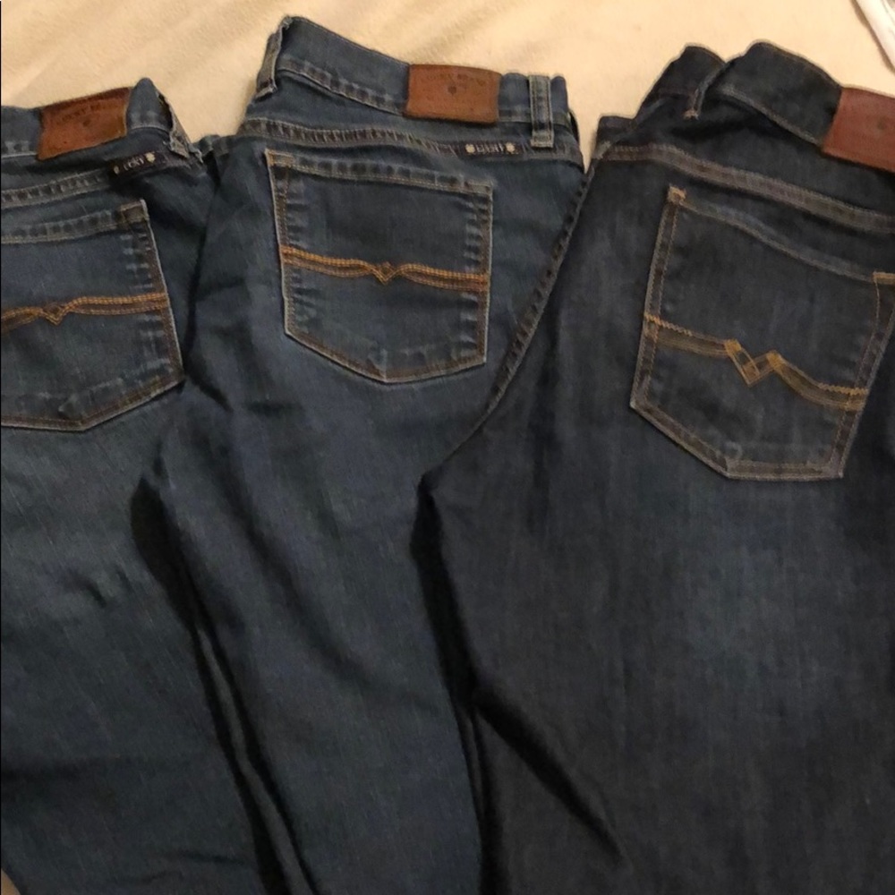 Lucky jeans x3!